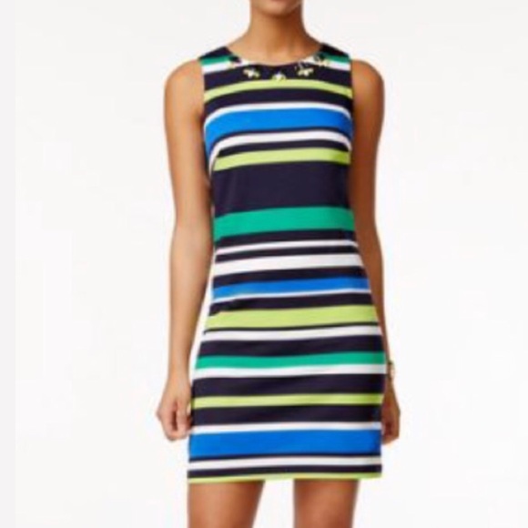 Vince Camuto Dresses & Skirts - Vince Camuto Striped Shift Dress